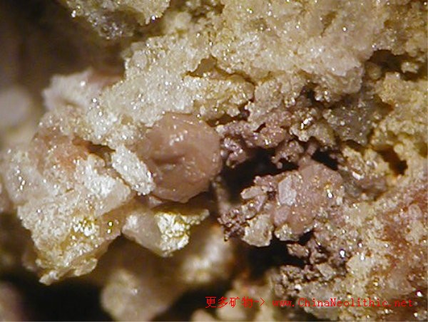 角银矿-chlorargyrite-矿物图片-矿物百科-中国新石器 - 矿物晶体