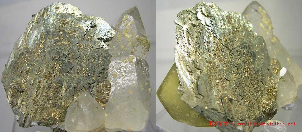 菱铁矿-siderite-矿物图片-矿物百科-中国新石器 矿物晶体-矿物标本