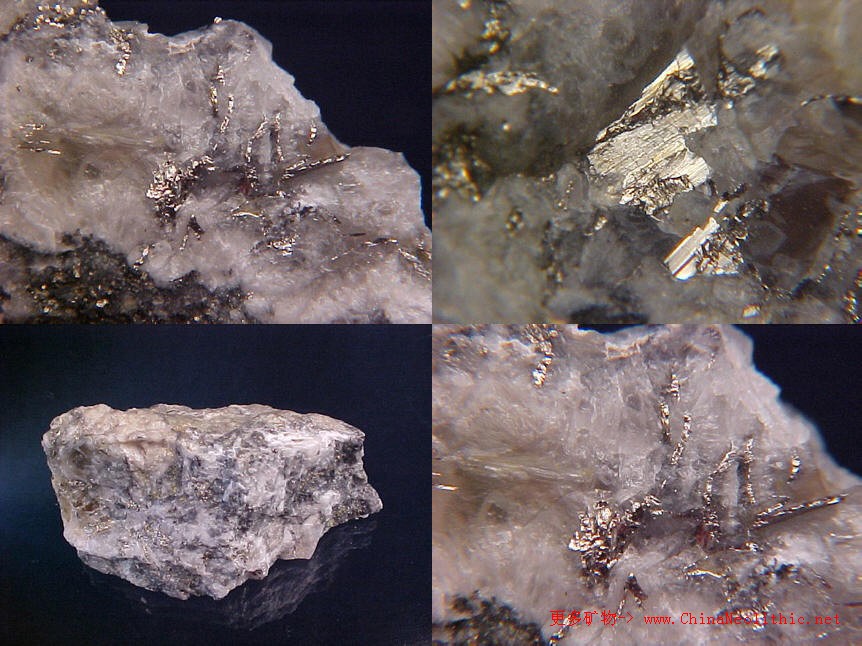 矿物图片 碲金矿-calaverite