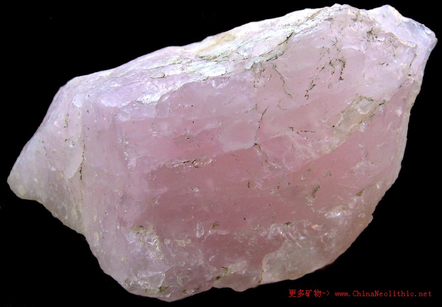 >> 矿物图片 >> 蔷薇石英-rose quartz