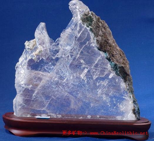 矿物百科 >> 矿物图片 >> 透明石膏-selenite