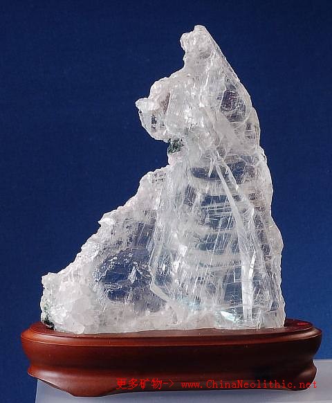 矿物百科 >> 矿物图片 >> 透明石膏-selenite