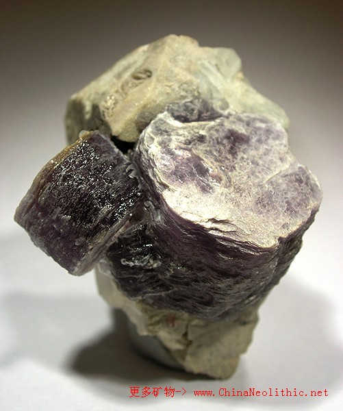 矿物图片 锂云母-lepidolite