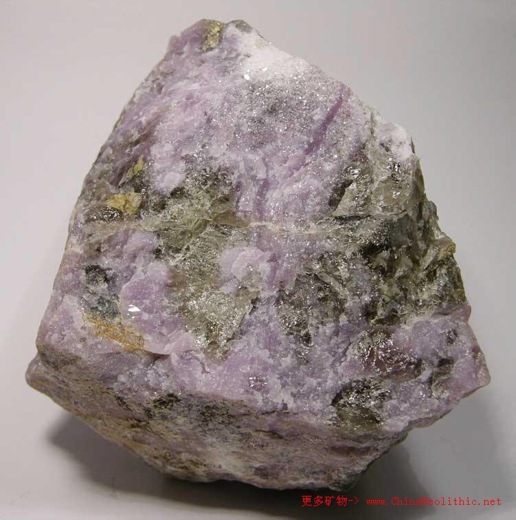 矿物图片 锂云母-lepidolite