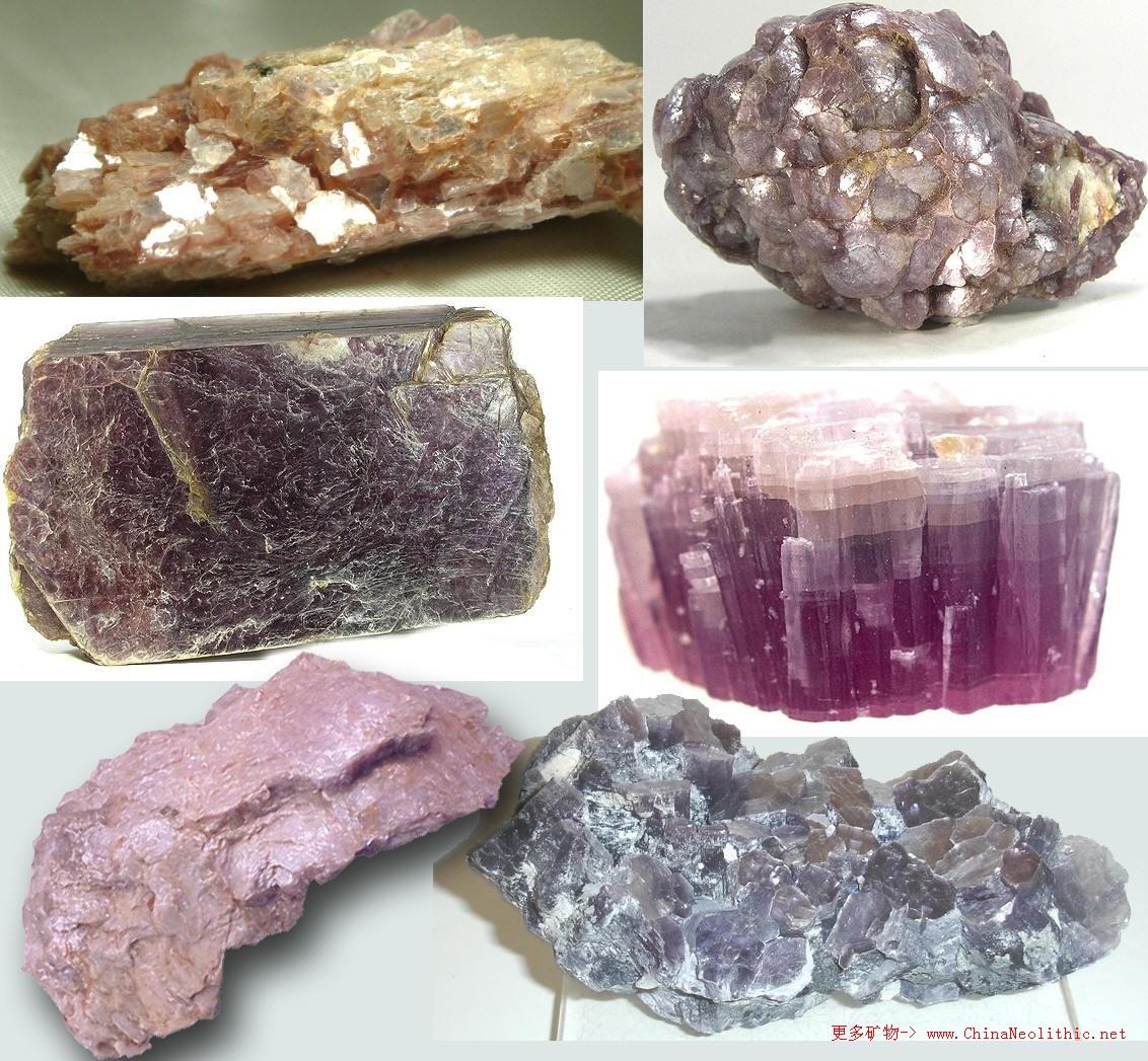 >> 矿物图片 >> 锂云母-lepidolite