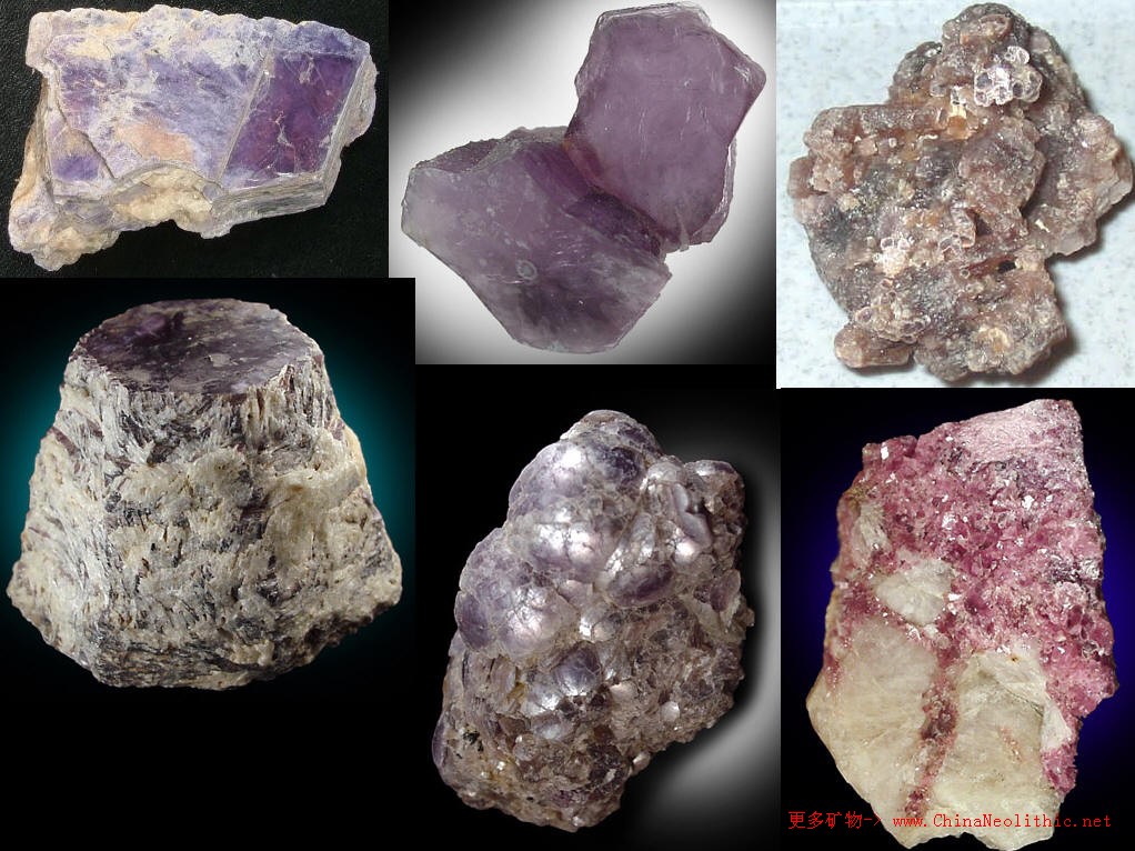 >> 矿物图片 >> 锂云母-lepidolite