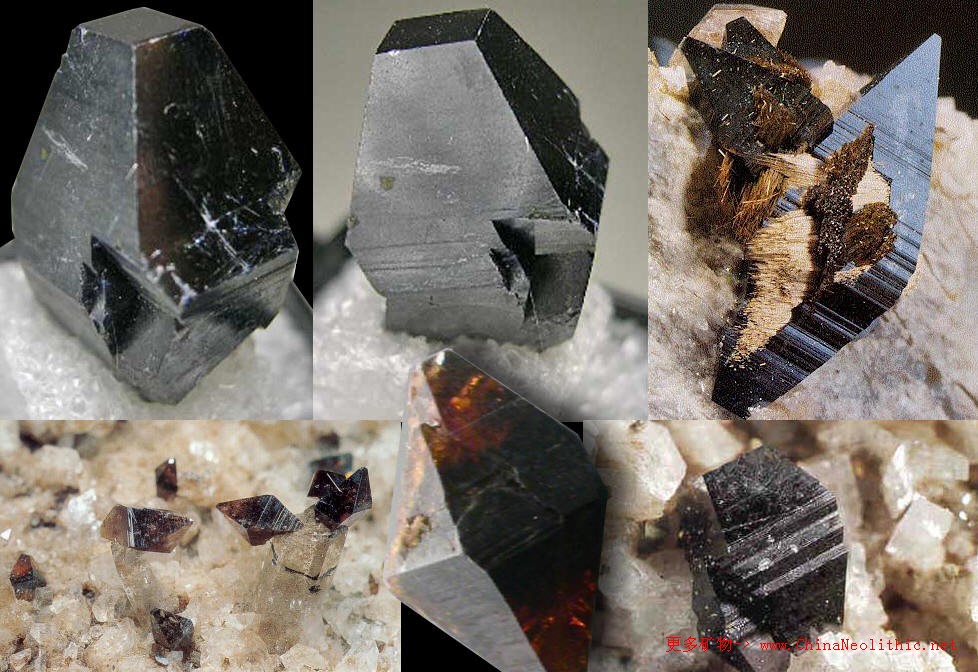 矿物图片 锐钛石-anatase