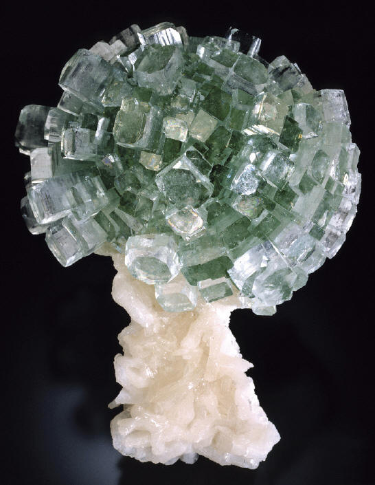 Arguably the most famous “disco ball” specimen from the 2001 find, 11 cm high . B. Larson collection. J. Scovil photo.