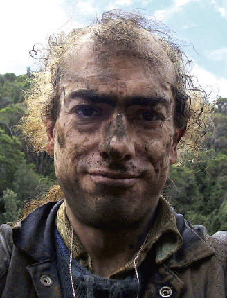 Adam Wright – co-owner of Adelaidemine – after day of working in the mine. A. Wright photo.