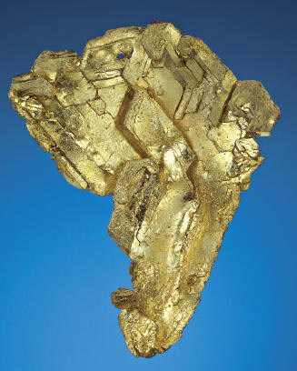 Crystalized gold. Size 3.1 cm. A. Day coll. J. Scovil photo.