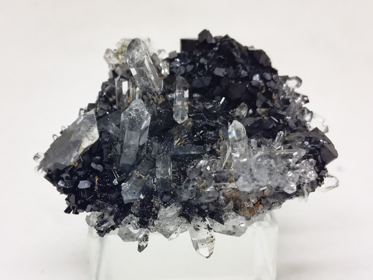 Super shine Babingtonite Epidote , crystal mineral crystal gem stone ore samples,Babingtonite,Epidote