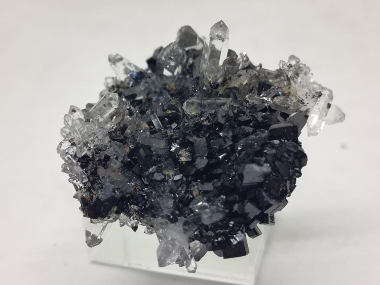 Super shine Babingtonite Epidote , crystal mineral crystal gem stone ore samples,Babingtonite,Epidote