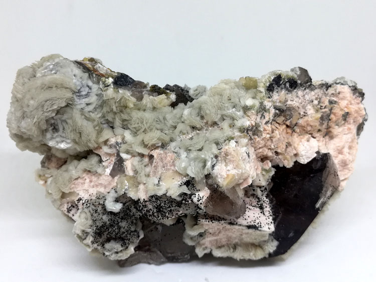 Six angle sheet Golden Yellow Calcite and feldspar, quartz stone ore mineral crystal specimen,Calcite,Feldspar,Quartz