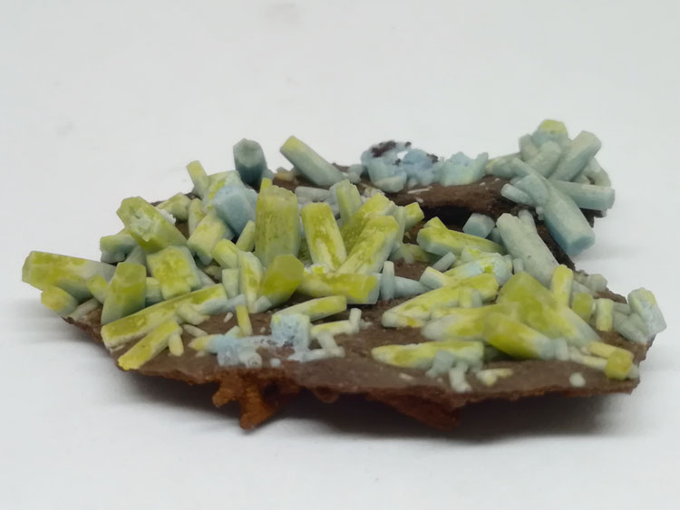 Blue Aluminium Phosphate Lead Ore and Pyromorphite Mineral Specimens Crystal Ore Gemstone Raw Ore,Pyromorphite