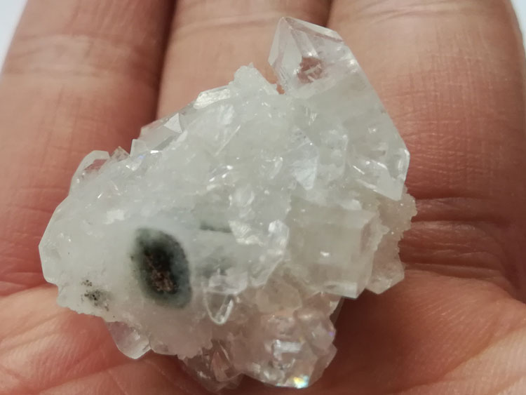Indian Apophyllite, Stibite and Jade Chalcedony Symbiotic Mineral Specimens Crystal Raw Stone Ore,Apophyllite,Stilbite