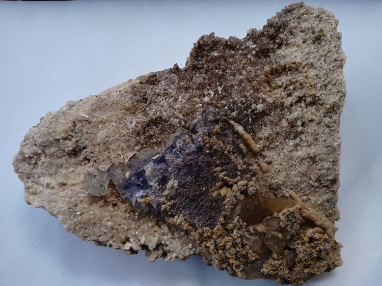 Coral Calcite and Feldspar Symbiotic Mineral Specimens Crystal Gemstone Raw Ore Ornamental Stone,Calcite,Feldspar