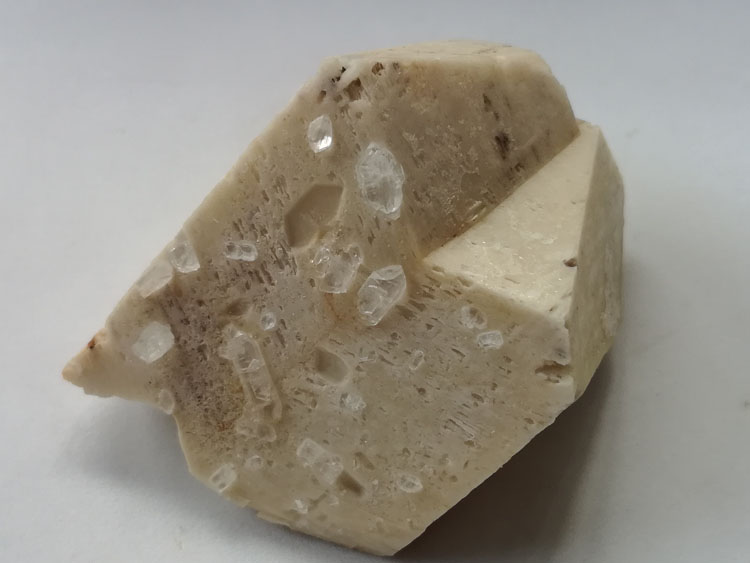 Feldspar twins and Topaz symbiotic mineral specimen Crystal gemstone raw ore ornamental stone,Topaz,Feldspar