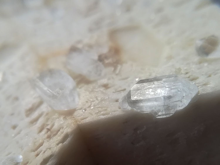 Feldspar twins and Topaz symbiotic mineral specimen Crystal gemstone raw ore ornamental stone,Topaz,Feldspar