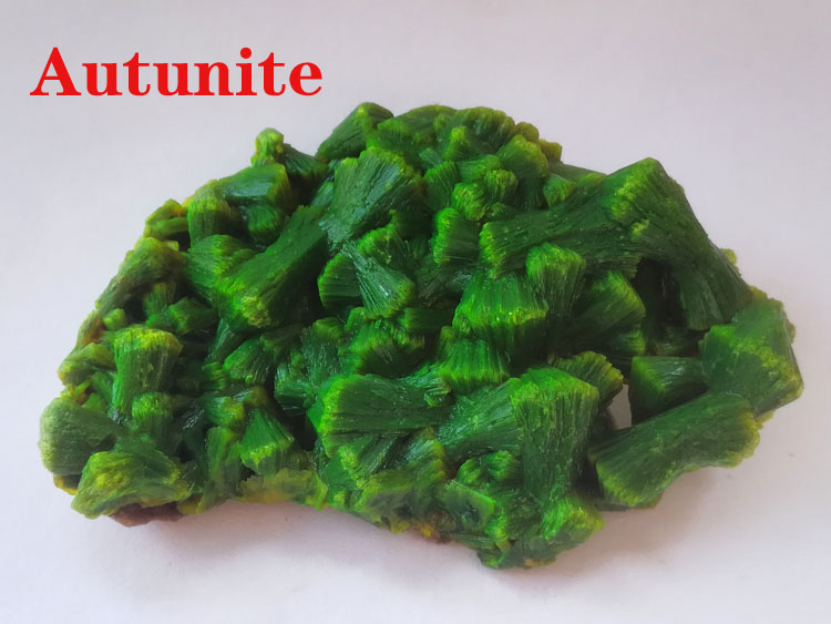 Autunite Large crystal Made in China Hunan Mineral specimens,Autunite