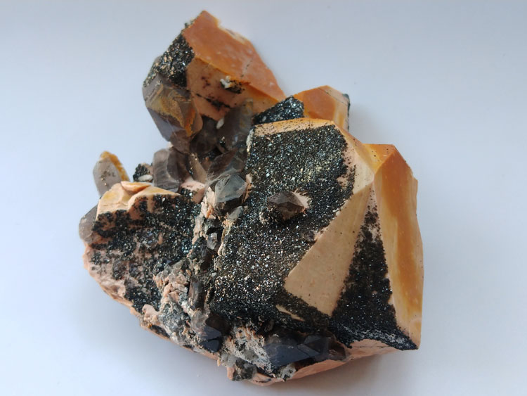 Orthoclase Microcline Albite  Feldspar,Smoky Quartz,Mica Mineral Specimens Mineral Crystals Gem Mate,Feldspar,Quartz,Mica