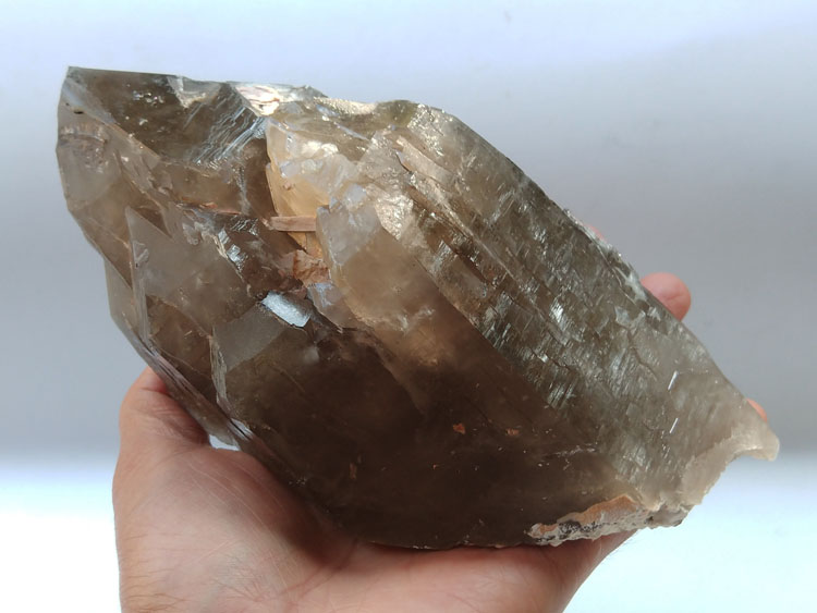 Self-excavated Smoky Quartz Mineral Specimens Mineral Crystals Gem Materials,Quartz