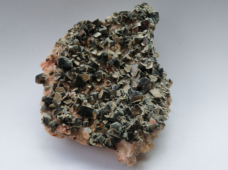 Mica,Manganese-aluminum Garnet Spessartine,Microcline Albite  Feldspar Mineral Specimens Crystals,Mica,Garnet,Feldspar