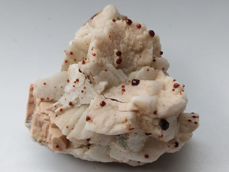 Manganese-aluminum Garnet Spessartine,Orthoclase Microcline Albite,Smoky Quartz Mineral Specimens,Garnet,Feldspar,Quartz,Mica