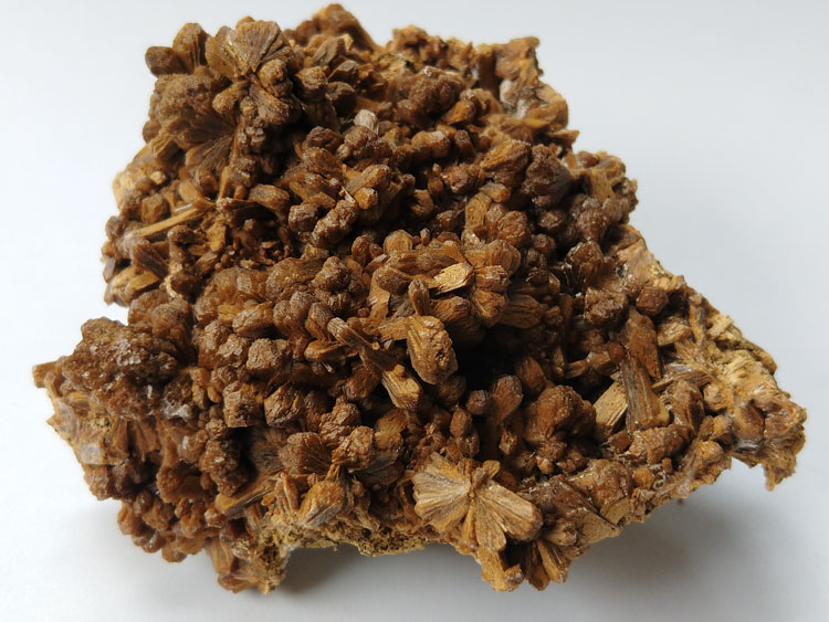 Brown Stilbite Mineral Specimens Mineral Crystals Gem Materials,Stilbite