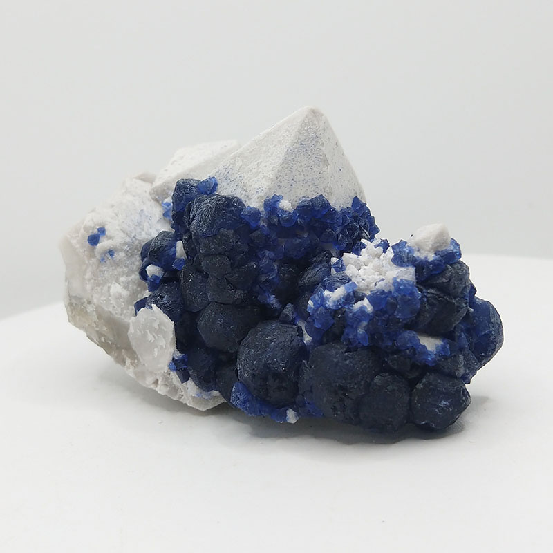 Blue Fluorite,Quartz Mineral Specimens Mineral Crystals Gem,Fluorite,Quartz